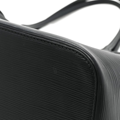 Louis Vuitton Epi Neverfull MM Black 11 of 14
