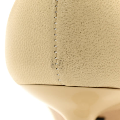 Loewe Goatskin Toy Pumps 37 Oat Milk 6 of 9