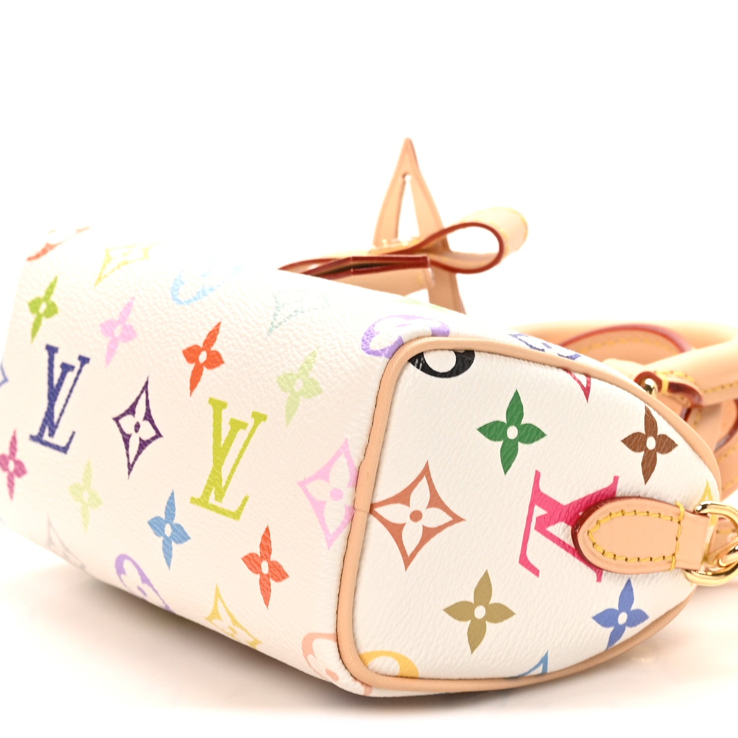 Louis Vuitton LV X TM Monogram Multicolor Nano Speedy White 9 of 10