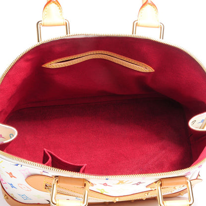 Louis Vuitton Monogram Multicolor Alma White 7 of 7