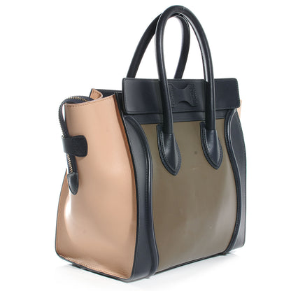 Celine Smooth Calfskin Mini Tri-Color Luggage 3 of 7