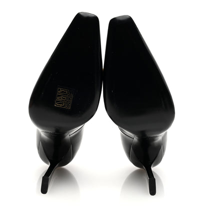 Saint Laurent Patent Calfskin Silvana 110mm Pumps 38 Black 5 of 8