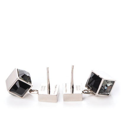 Louis Vuitton Swarovski Gamble Earring Silver 3 of 4