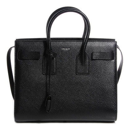 Louis Vuitton Grained Calfskin Small Sac De Jour Black 1 of 9