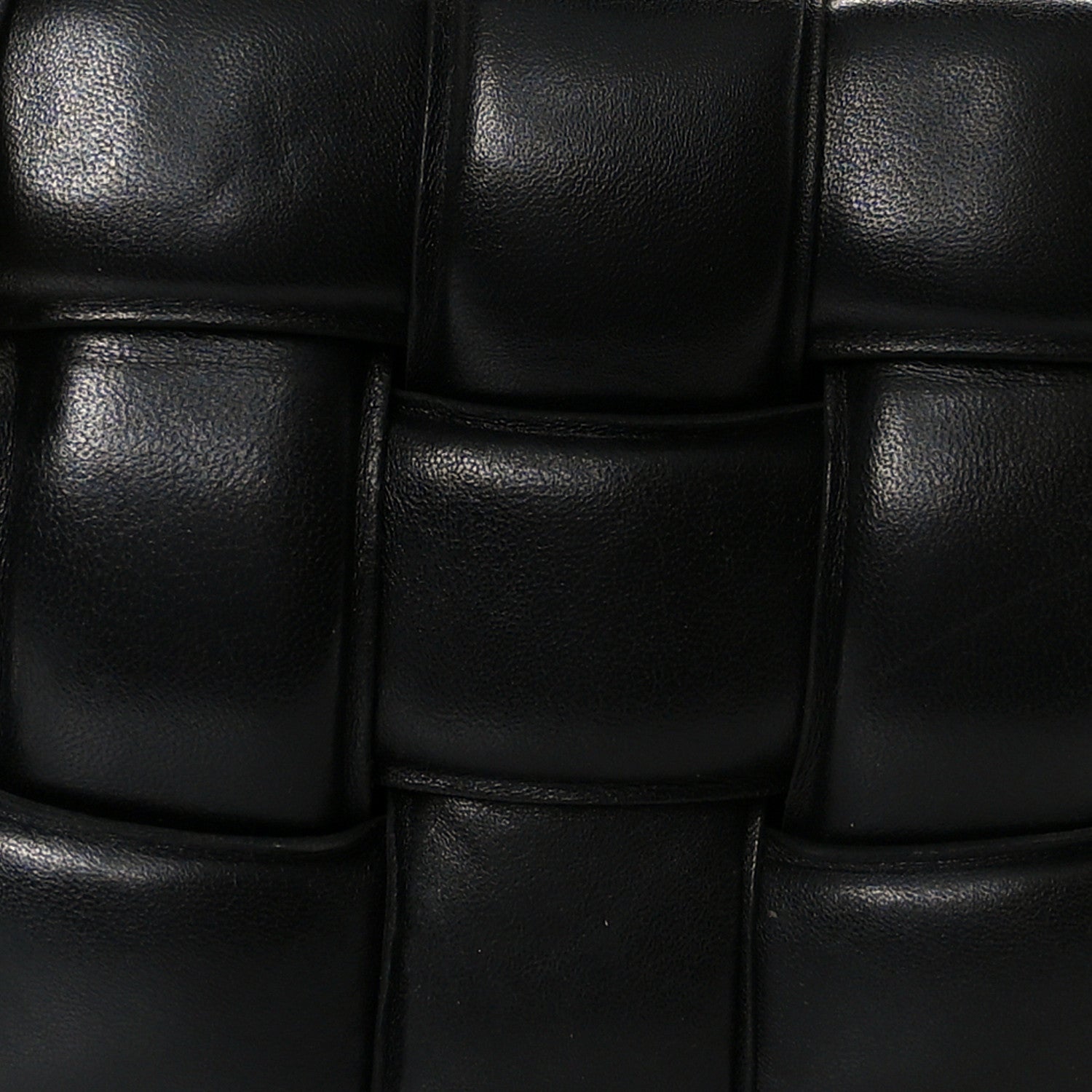 Bottega Veneta Nappa Maxi Intreccio Padded Cassette Crossbody Bag Black 10 of 12
