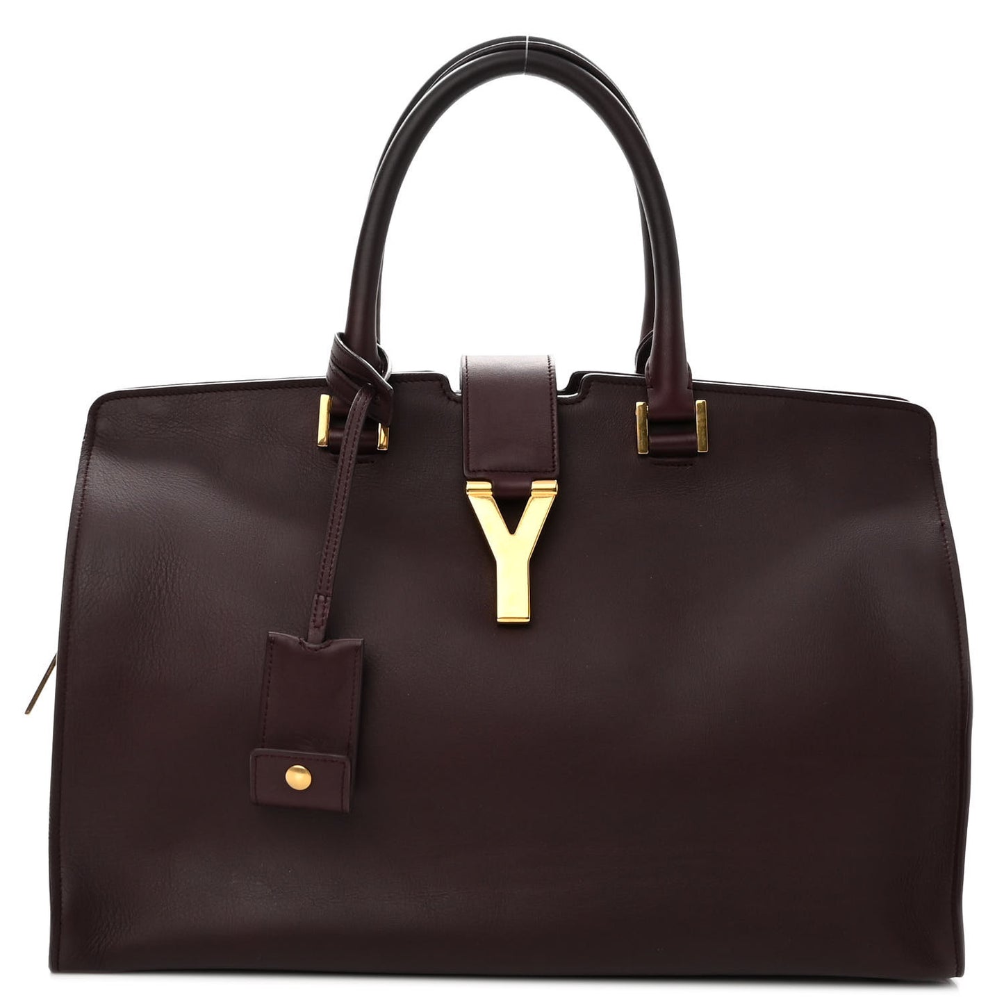 Calfskin Medium Classic Y Cabas Bordeaux