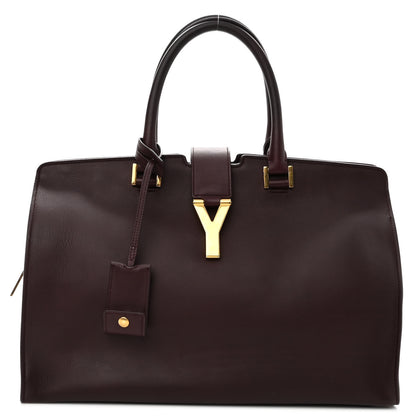 Saint Laurent Calfskin Medium Classic Y Cabas Bordeaux 1 of 10
