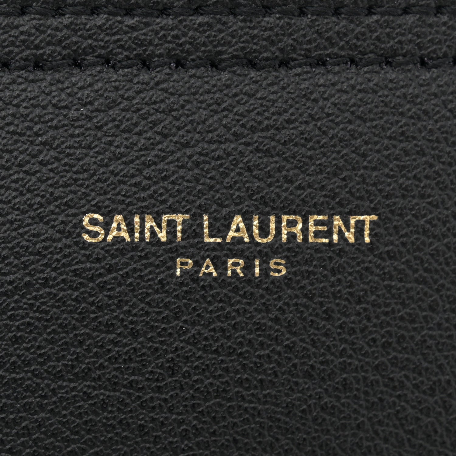 Saint Laurent Calfskin Large Shopping Tote Black 8 of 12
