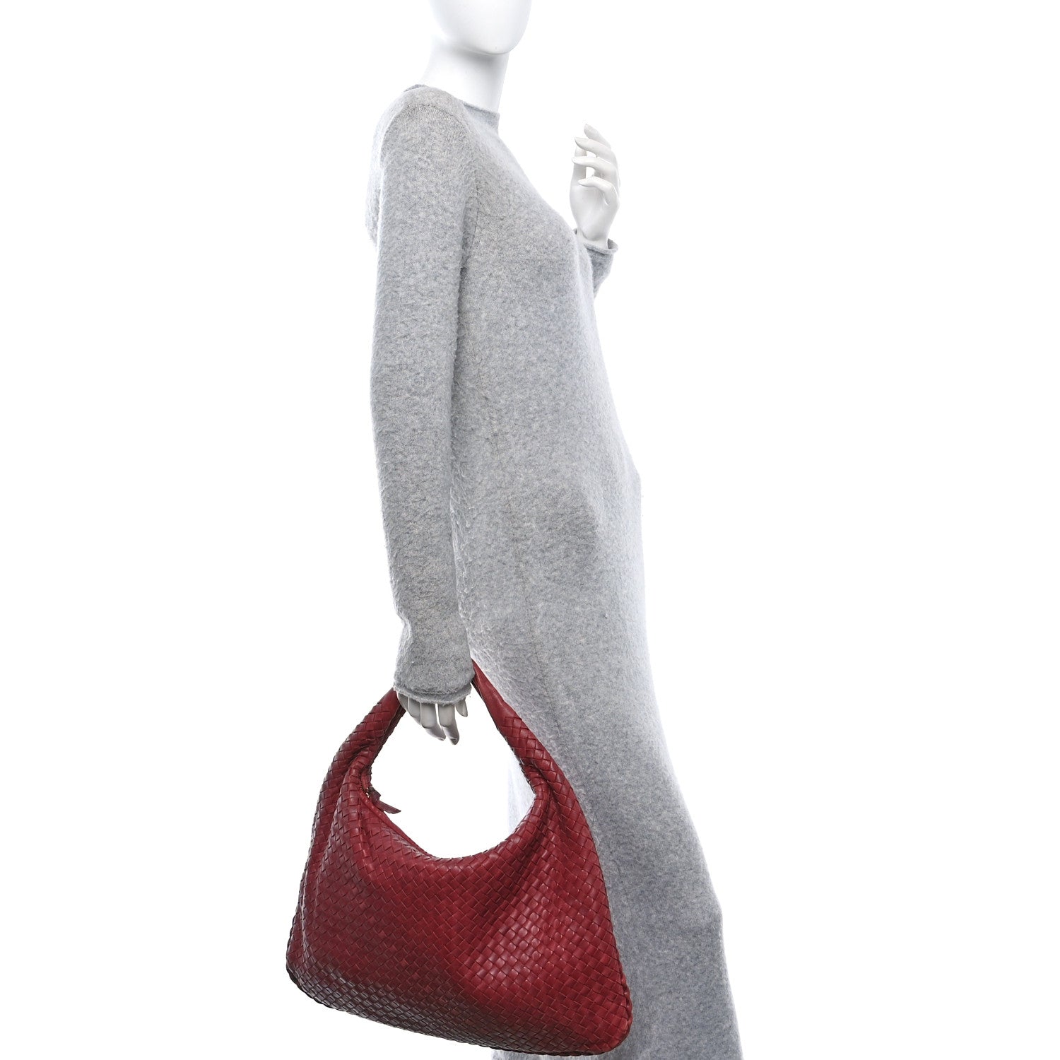 Bottega Veneta Nappa Intrecciato Large Veneta Hobo Eclipse 2 of 9