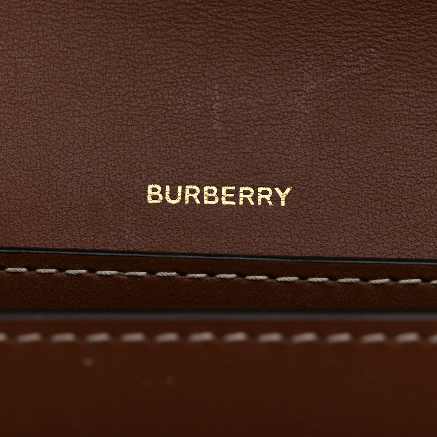 Burberry Calfskin Vintage Check New Hampshire Bag Archive Beige Tan 6 of 10