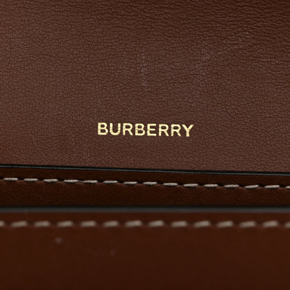Burberry Calfskin Vintage Check New Hampshire Bag Archive Beige Tan 6 of 10