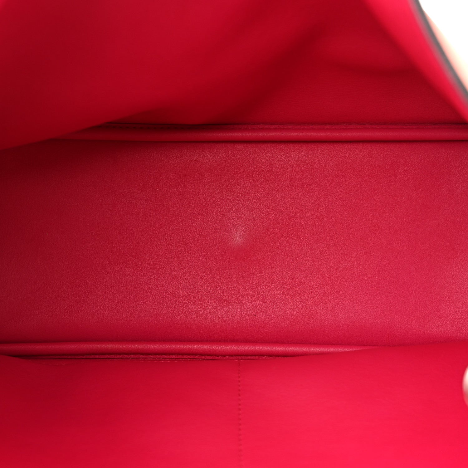 Christian Dior Smooth Calfskin Medium Tri-Color Diorissimo Tote Orange Fuchsia Red 5 of 16