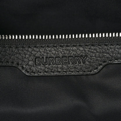 Burberry Calfskin Logo Embossed Medium Ardwell Tote Black 6 of 8