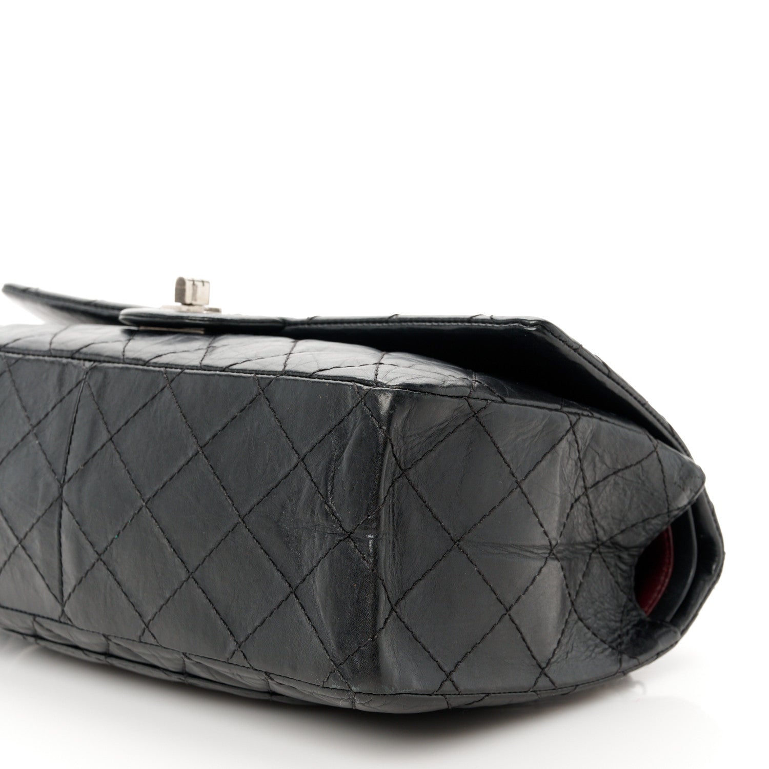 Chanel Aged Calfskin Quilted 2.55 Reissue 226 Flap Black 10 of 11