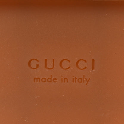 Gucci New Denim GG Monogram Angelina Platform 55mm Slide Sandals 35.5 Blue Tea 7 of 8