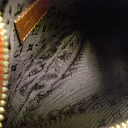Louis Vuitton Suede Mahina Onatah Pochette Orange 7 of 9