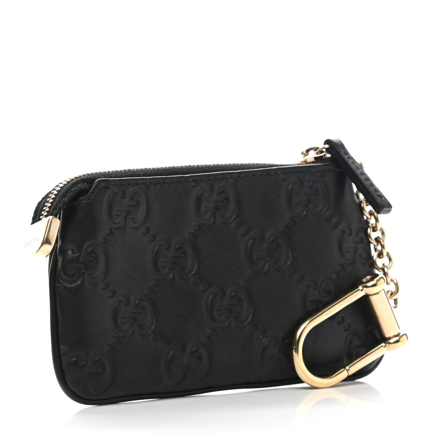 Gucci Guccissima Key Case Black 3 of 7