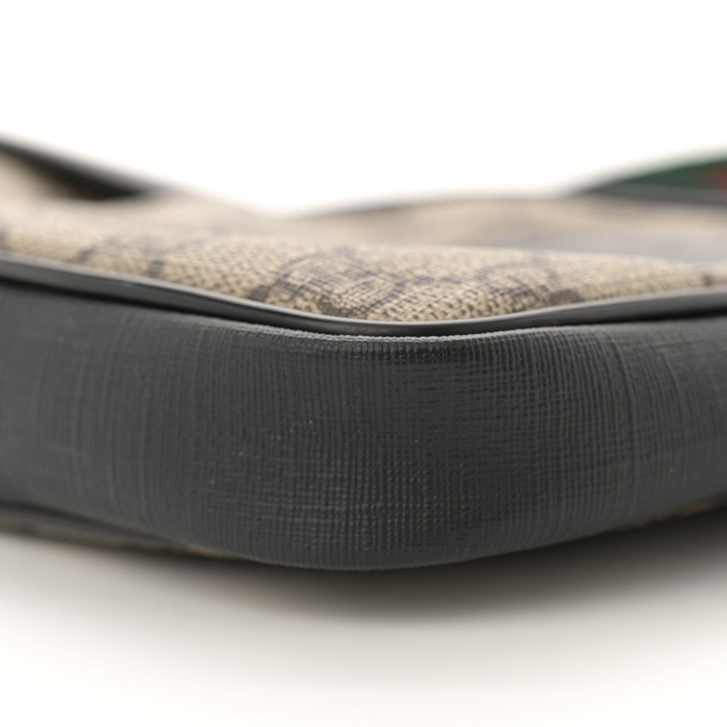 Gucci GG Supreme Monogram Web Belt Bag Black 11 of 13