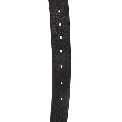 Gucci Calfskin Double G Reversible 37mm Belt 120 48 Black Cocoa 4 of 5