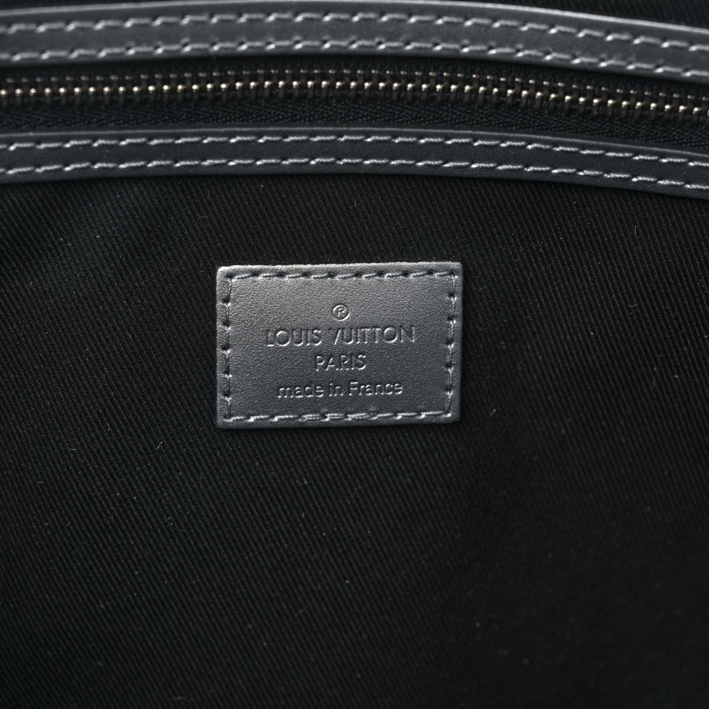Metallic Monogram Keepall Bandouliere 50 Silver