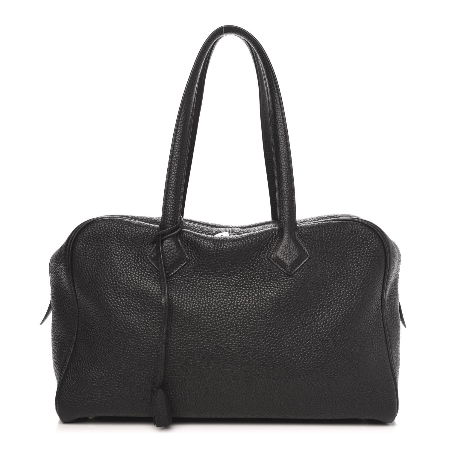 Hermes Taurillon Clemence Victoria II 35 Black 1 of 8