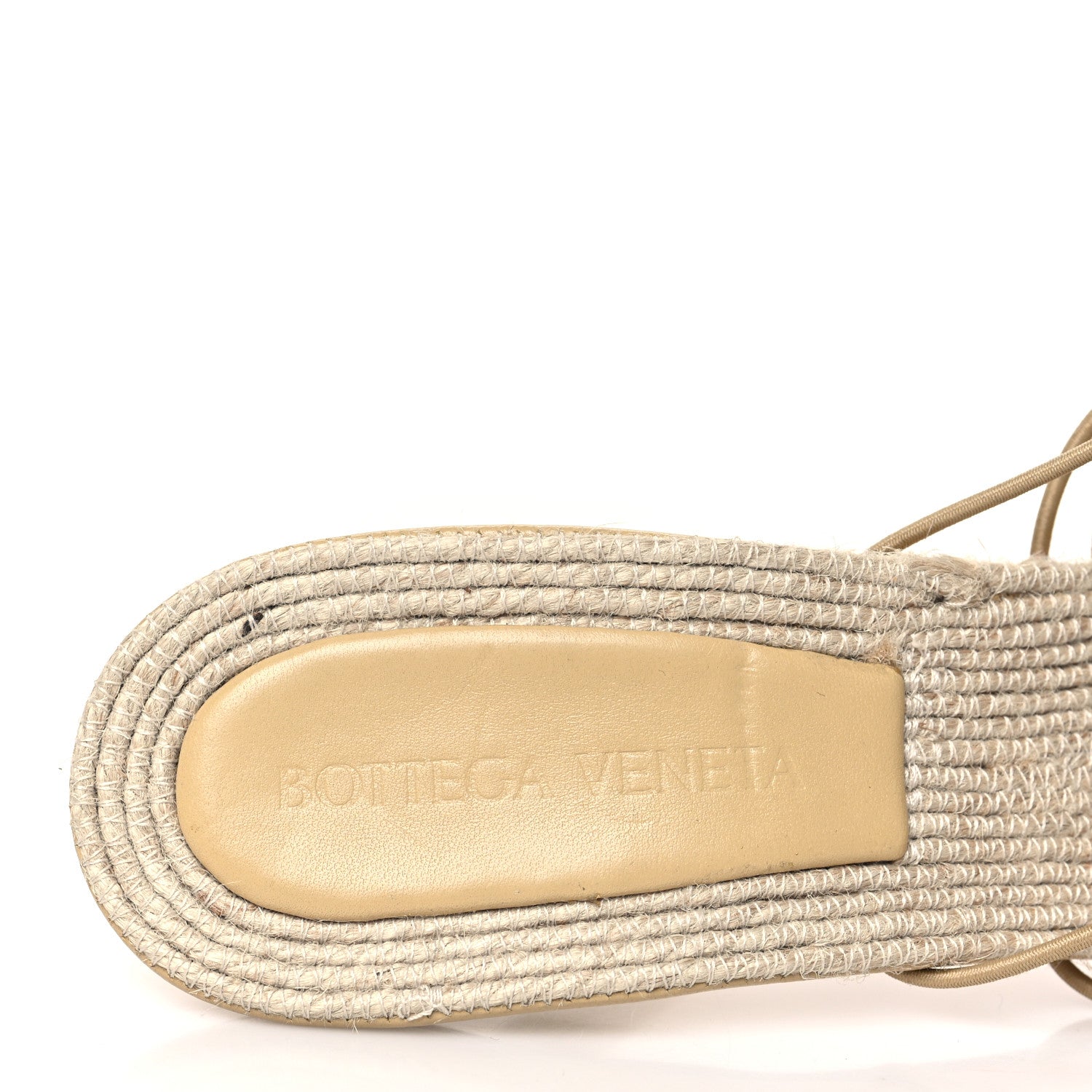 Bottega Veneta Raffia Elasticized Stretch Mule Sandals 39 Cane Sugar 8 of 8