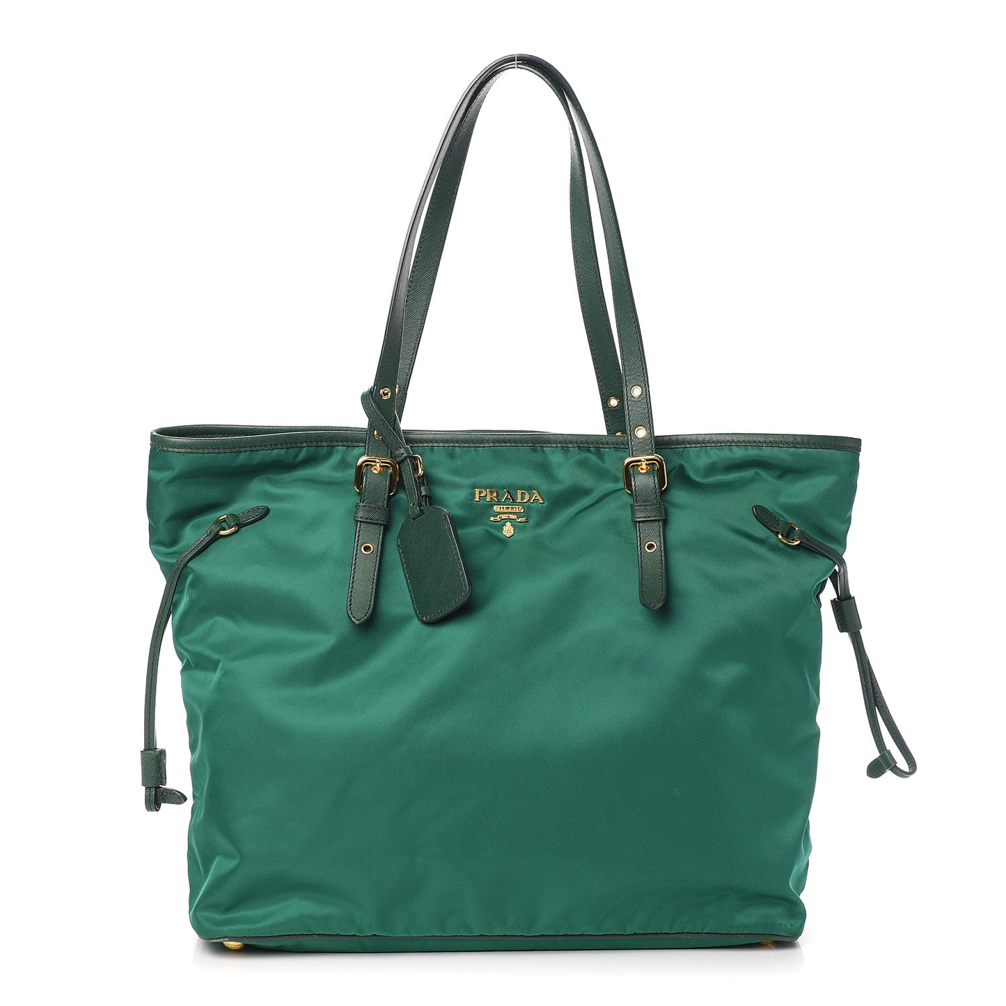 Tessuto Nylon Saffiano Tote Oleandro