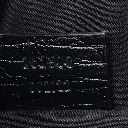 Gucci GG Supreme Monogram Web Small Shoulder Bag Navy 7 of 10