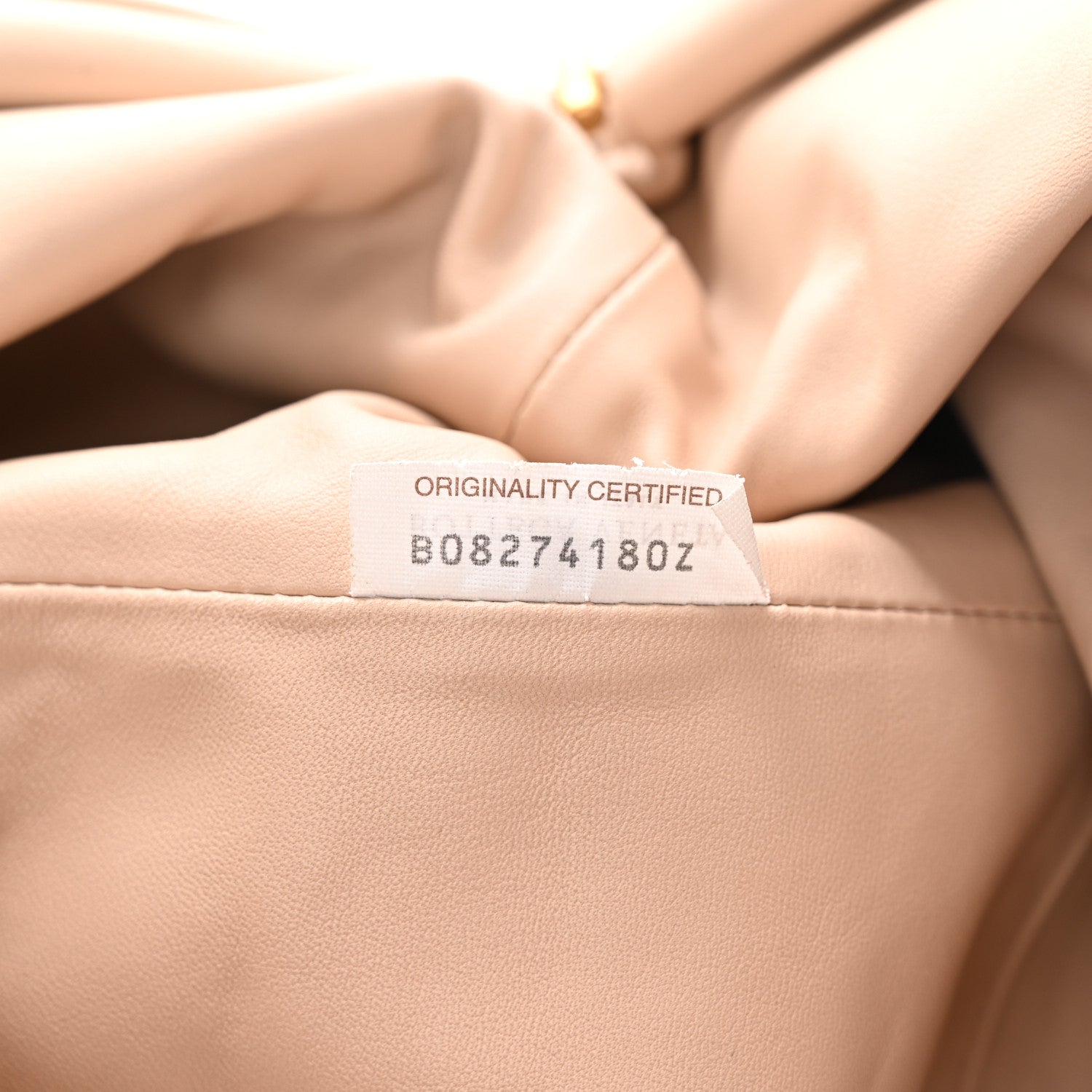 Bottega Veneta Smooth Butter Calf The Pouch Oversized Clutch Nude 7 of 8