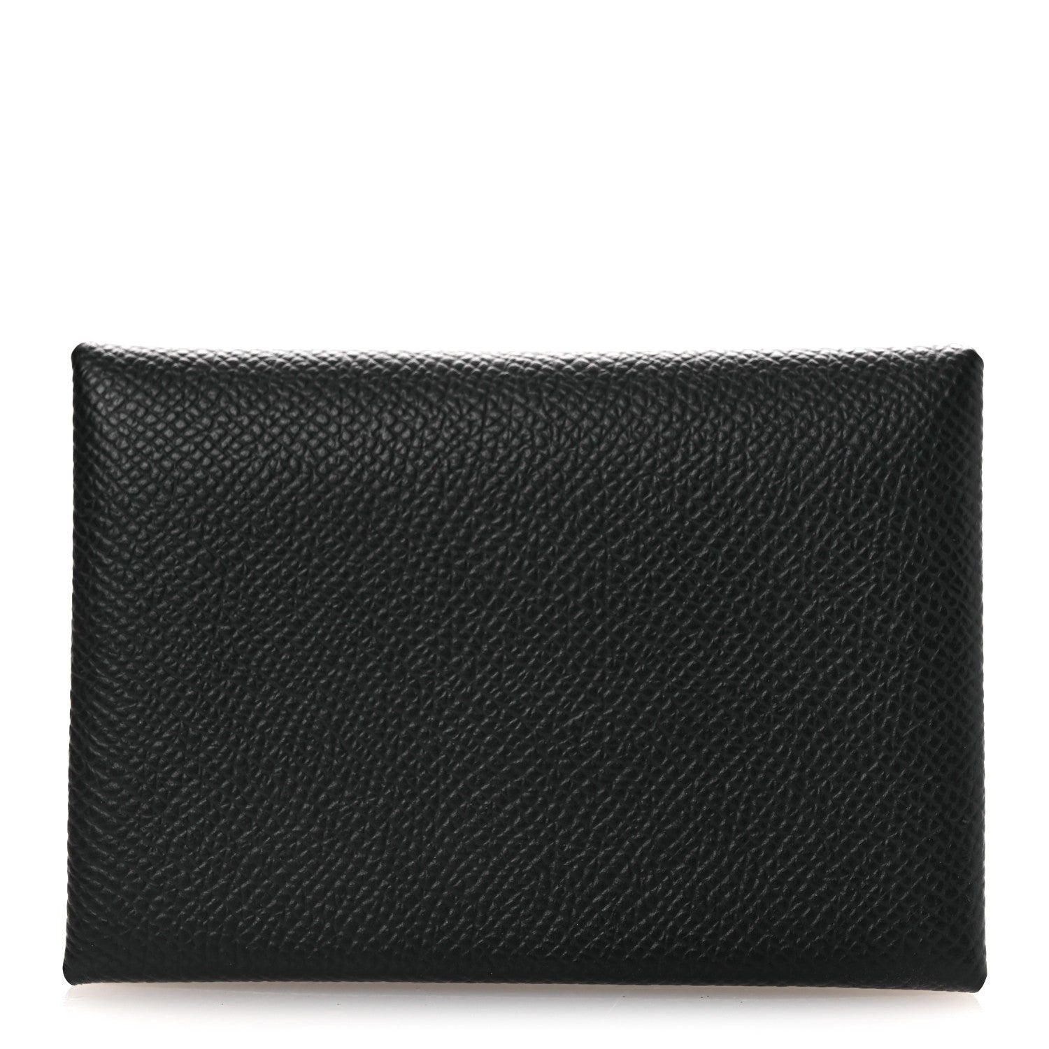 Hermes Epsom Calvi Duo Card Case Black 1 of 8