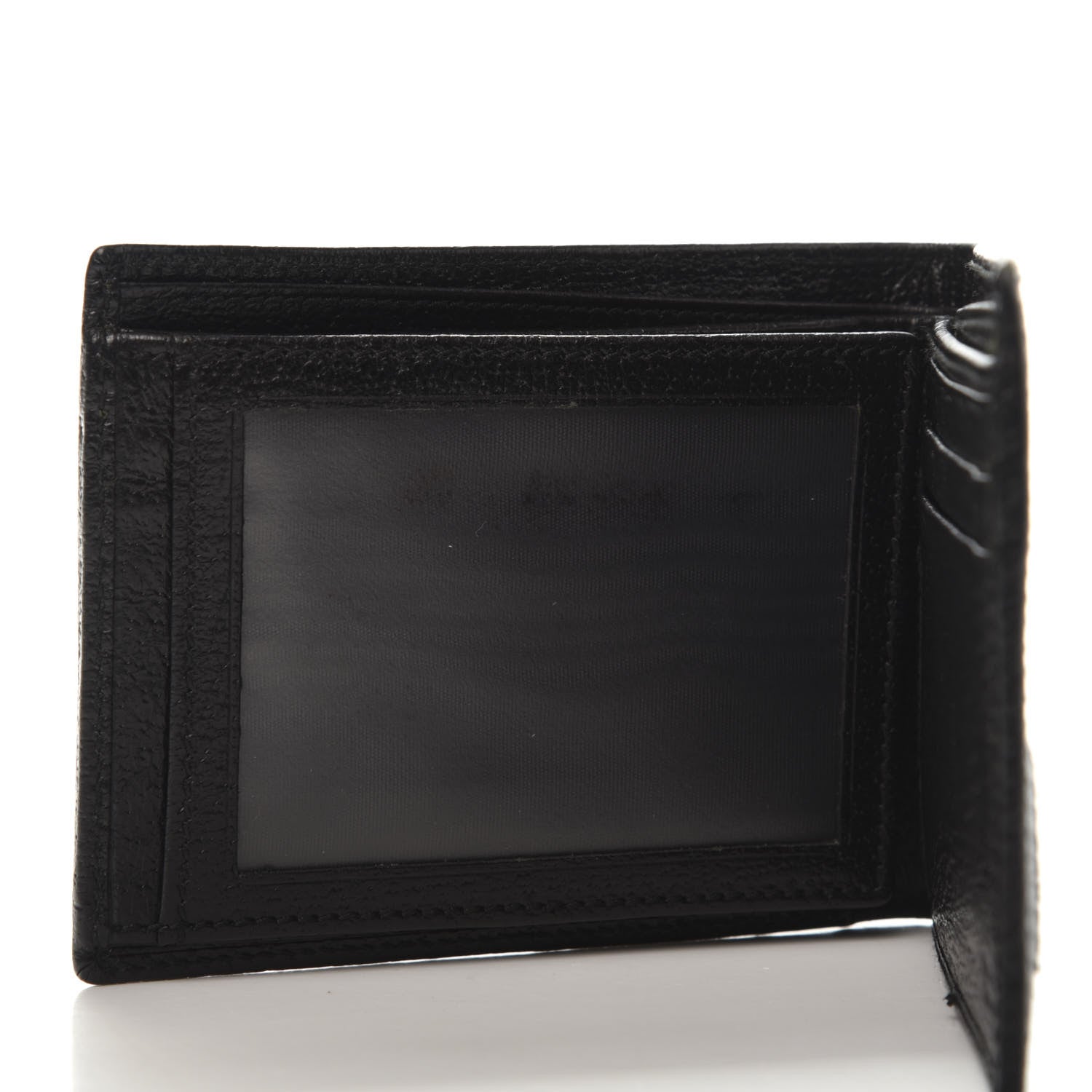 Gucci Calfskin Web Bi-Fold Wallet Black 6 of 7