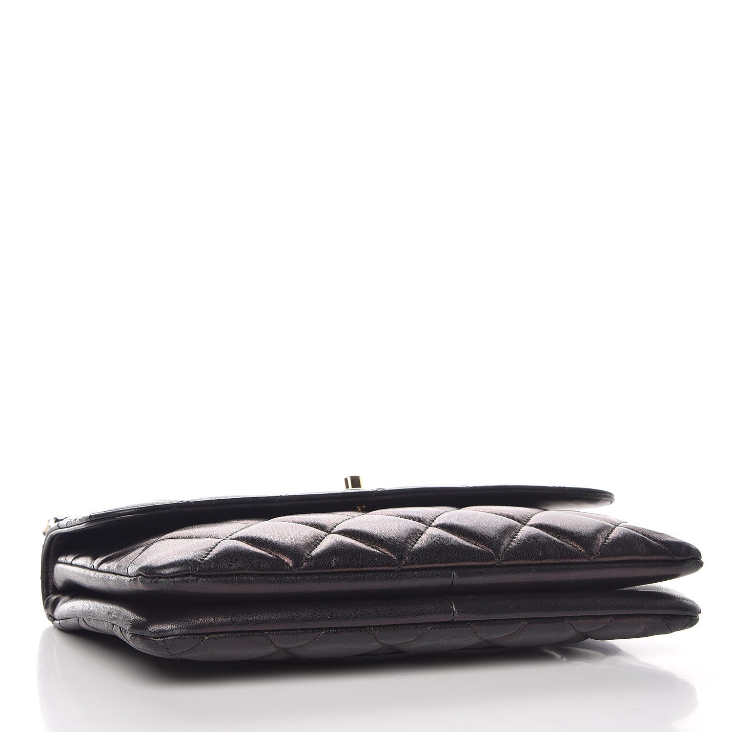 Chanel Lambskin Quilted Medium Trendy CC Flap Black 4 of 12