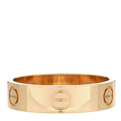 Cartier 18K Yellow Gold 5.5mm LOVE Ring 62 10 3 of 5