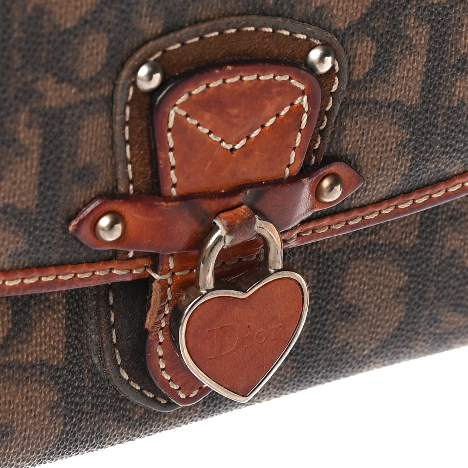 Christian Dior Monogram Trotter Wallet Brown 15 of 20