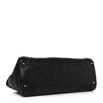 Chanel Calfskin East West Modern Chain Tote Black 7 of 26