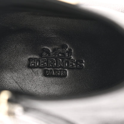 Hermes Goatskin Sixtine Ankle Boots 39.5 Black 7 of 8