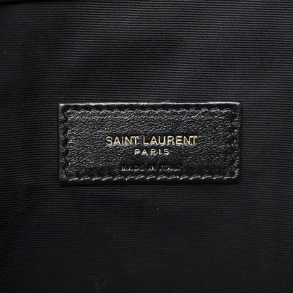 Saint Laurent Lambskin Matelasse Monogram Medium Jamie 4.3 Pochon Black 7 of 11