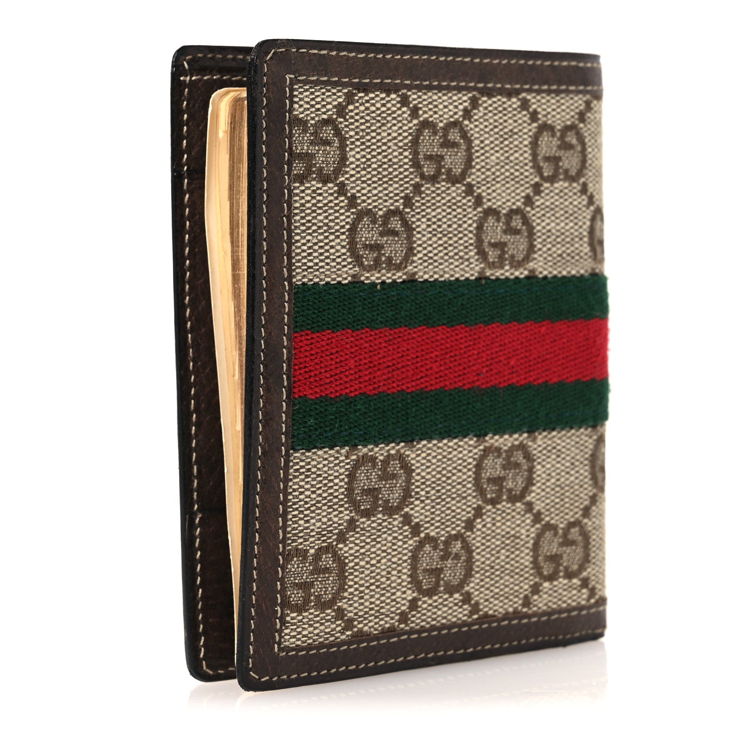 Gucci GG Monogram Web Address Book Agenda Brown 1865647 – FASHIONPHILE
