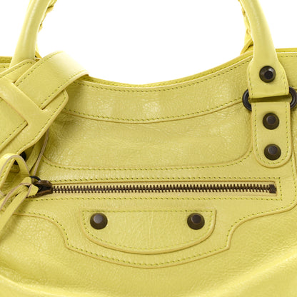 Balenciaga Agneau Classic Hardware City Jaune Citronnade 9 of 11