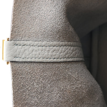 Hermes Taurillon Clemence Picotin Lock 18 PM Bleu Pale 7 of 10