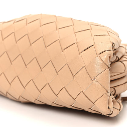 Bottega Veneta Nappa Intrecciato The Mini Pouch Almond 10 of 11