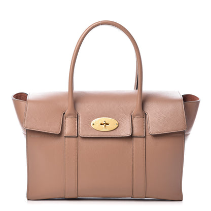 Mulberry Small Classic Grain Bayswater Dark Blush 1 of 8