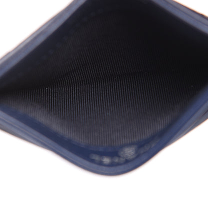 Chanel Lambskin Quilted Card Holder Navy Blue 4 of 8