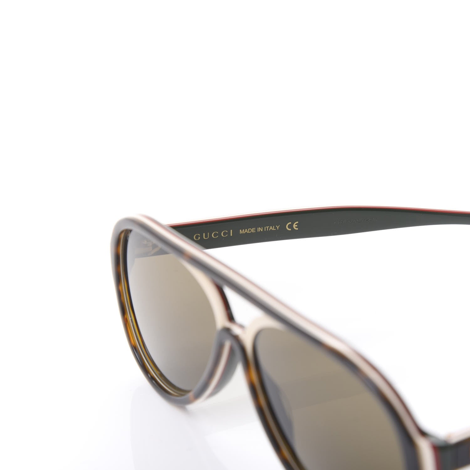 Gucci Pilot Sunglasses GG0270S Tortoise 7 of 8