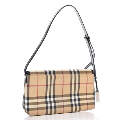Burberry House Check Shoulder Bag Black 3 of 10