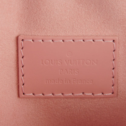 Louis Vuitton Damier Ebene Caissa Clutch Rose Ballerine 6 of 7