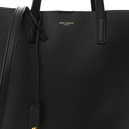 Saint Laurent Calfskin Toy Shopping Tote Black 8 of 11