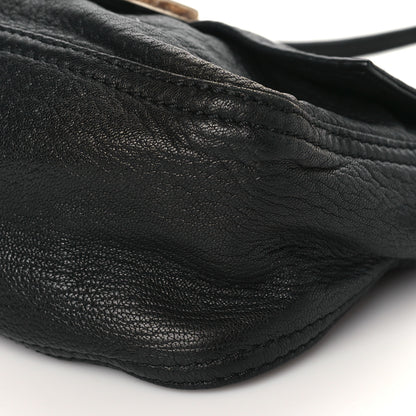 Fendi Nappa Elefante Mini Mama Baguette Black 9 of 9