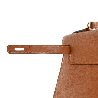Hermes Courchevel Kelly Sellier 28 Gold 18 of 26