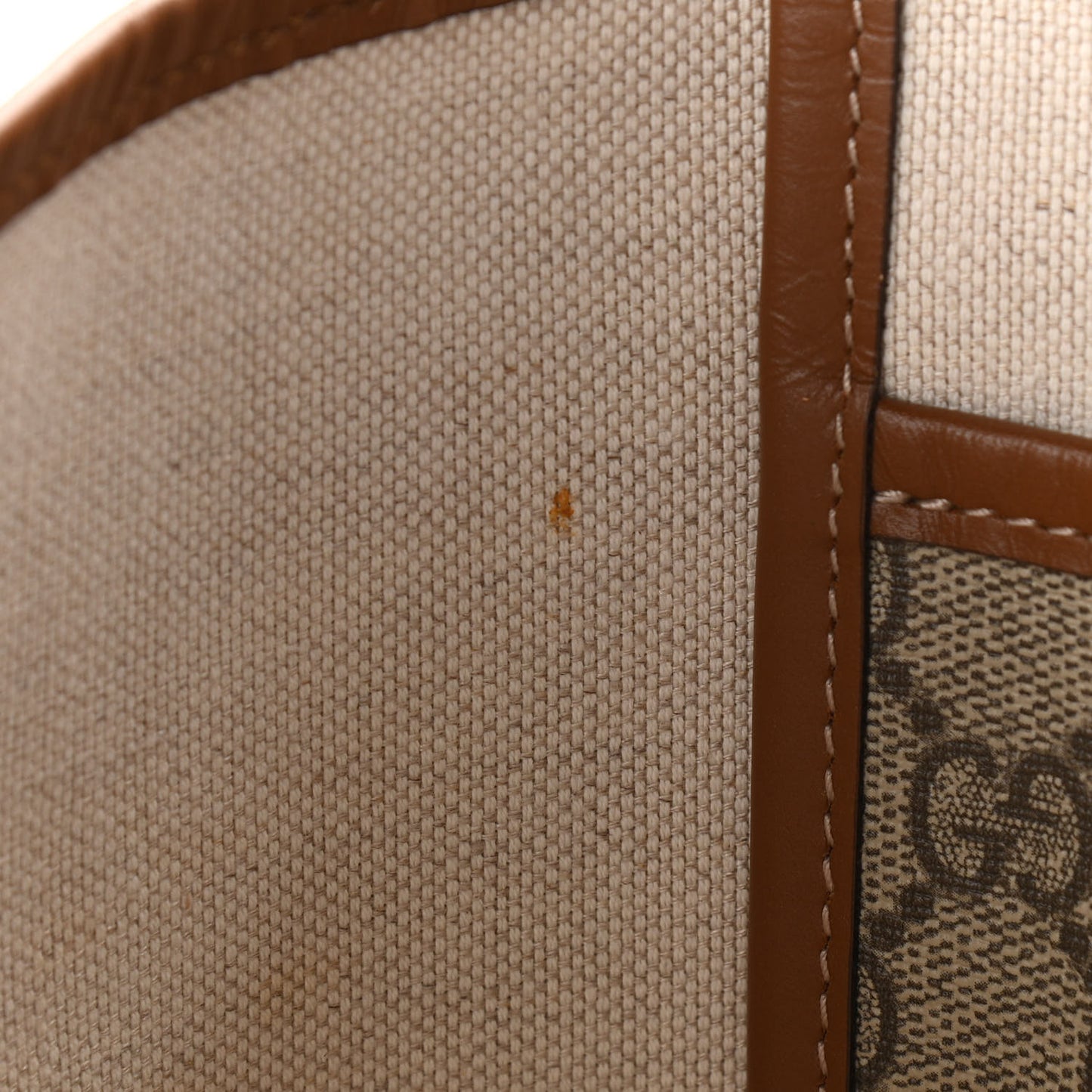 GG Plus Monogram Medium Signature Web Loop Tote Brown